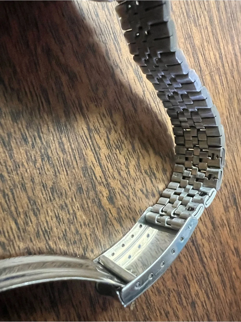 Vintage July 1987 Seiko 7A38-7270 Quartz Chronograph Watch - Original Bracelet